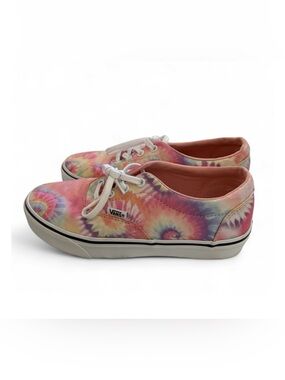 Vans Authentic Tie-Dye Low Top Sneakers - Pink Multicolor